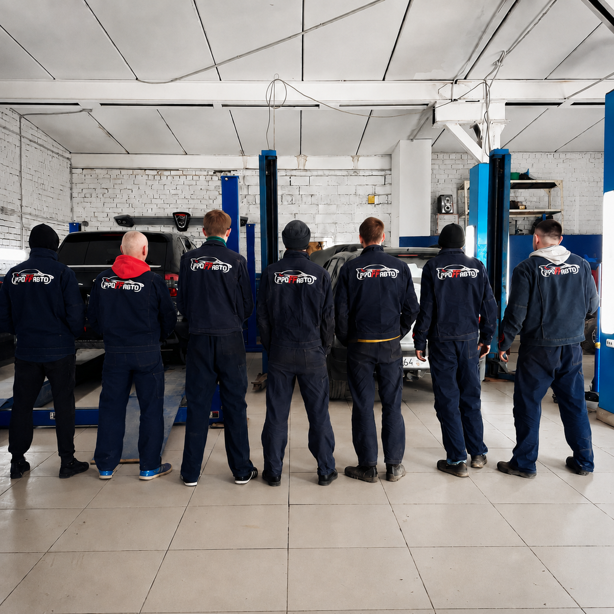 Команда автосервиса Proffauto